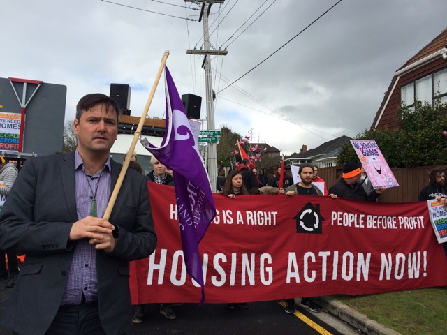 Housing protest Grant
